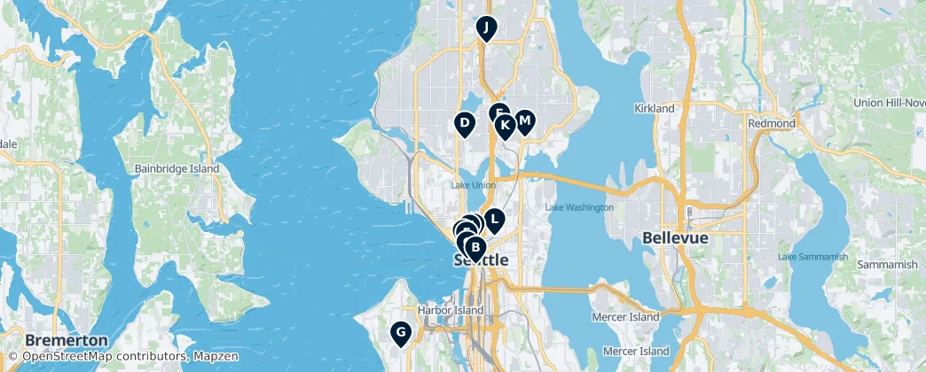 Map of Seattle