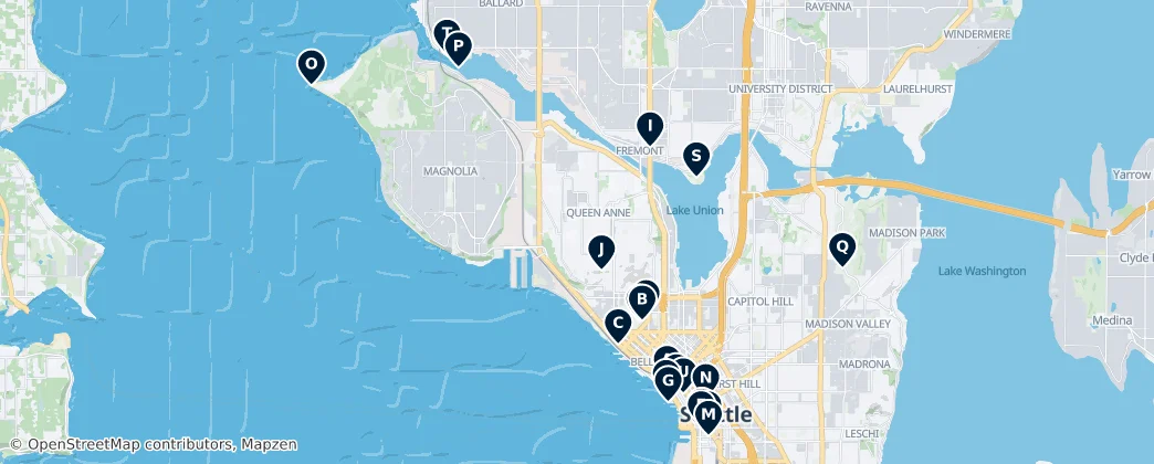 Map of Seattle