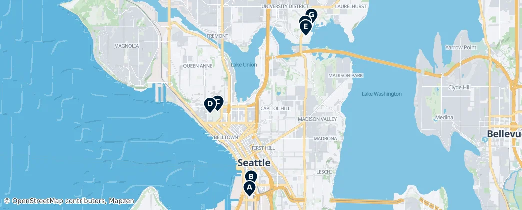 Map of Seattle