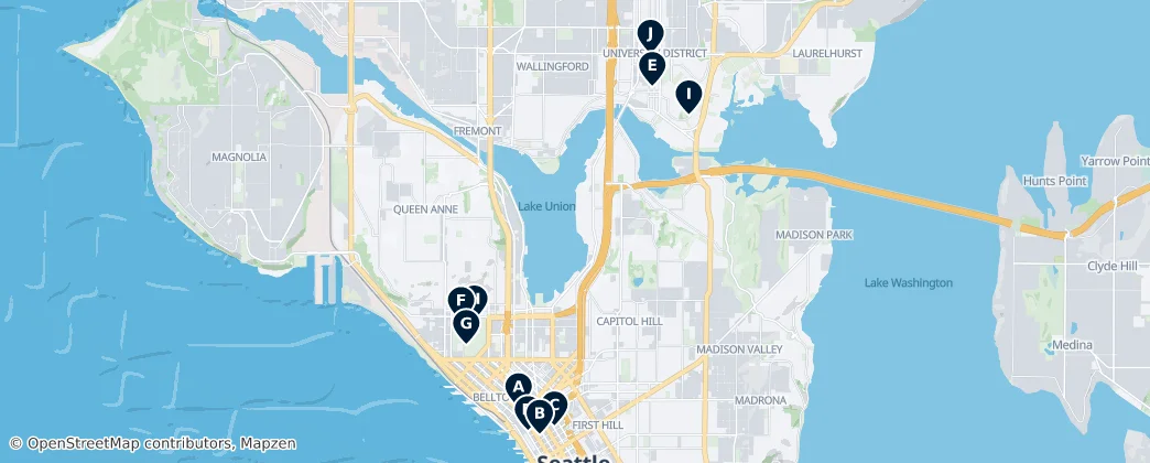 Map of Seattle