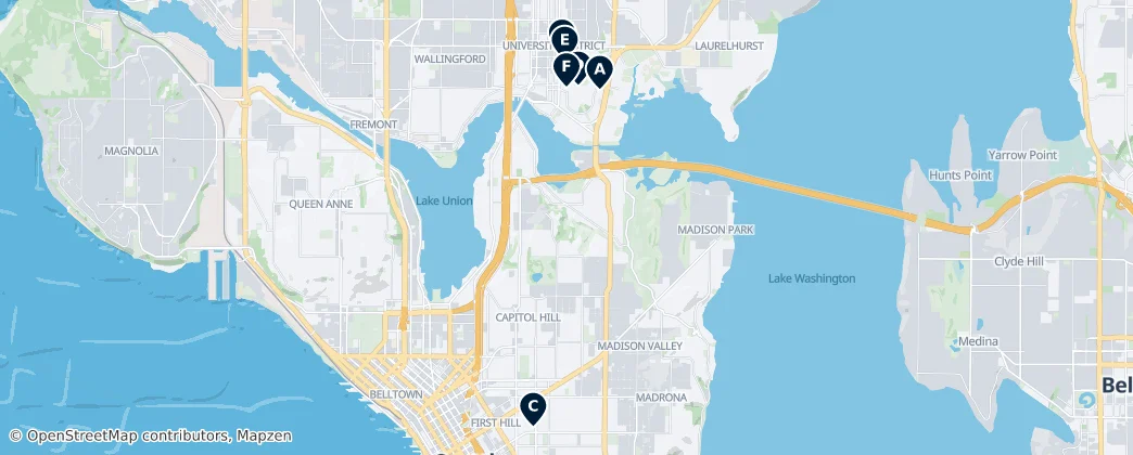 Map of Seattle