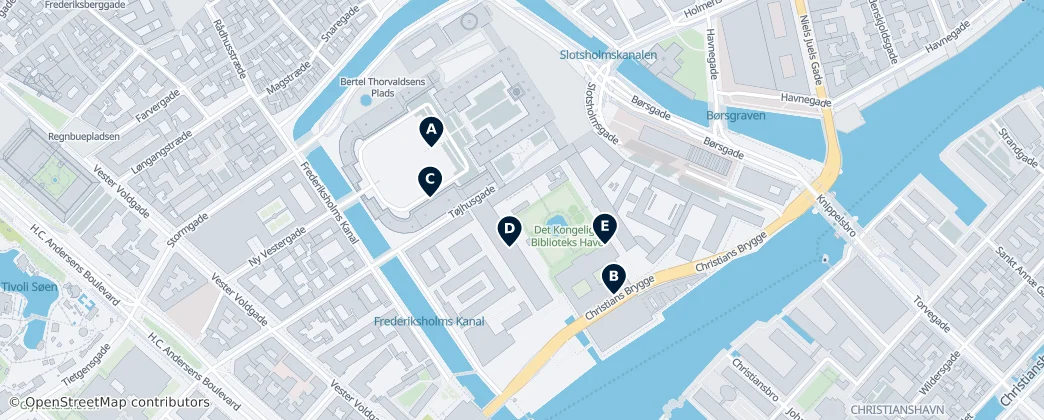 Map of Slotsholmen