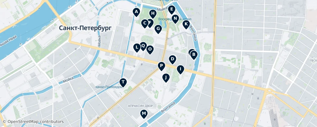 Map of Spasskij ostrov