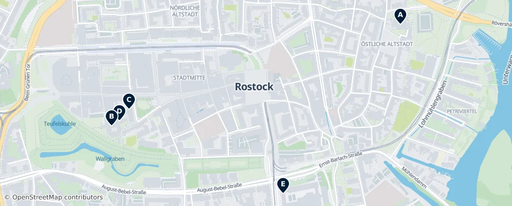 Map of Stadtmitte