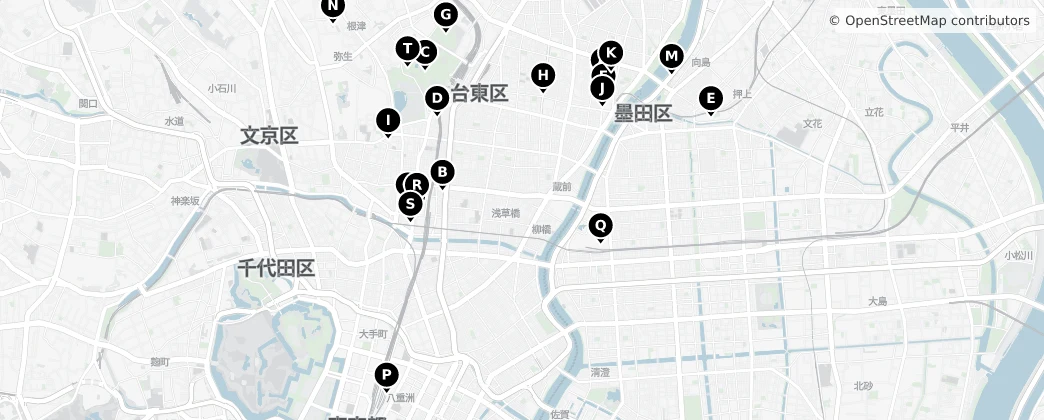 Map of Sumida