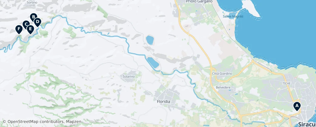 Map of Syracuse