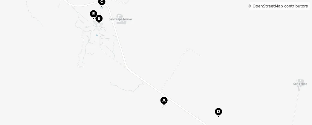 Map of Tinum