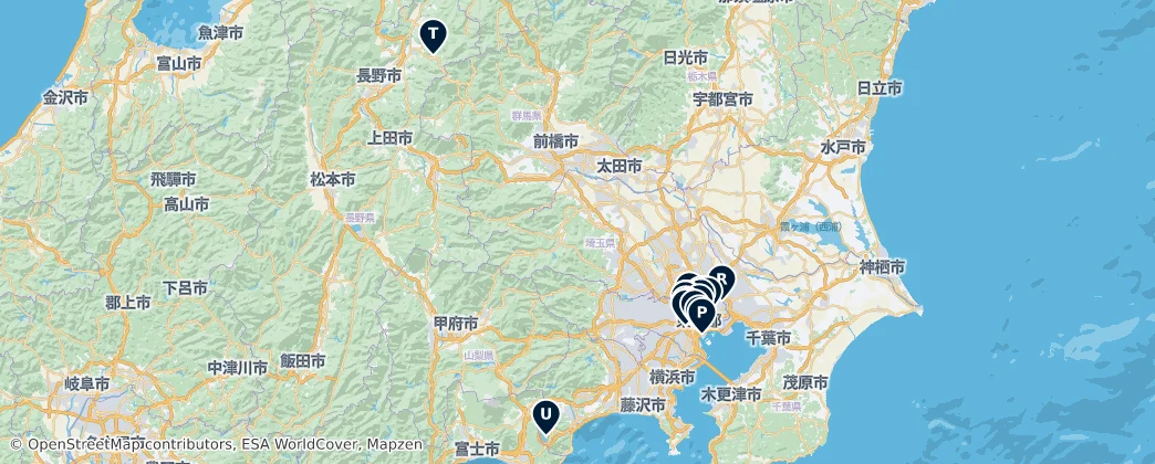 Map of Tokyo