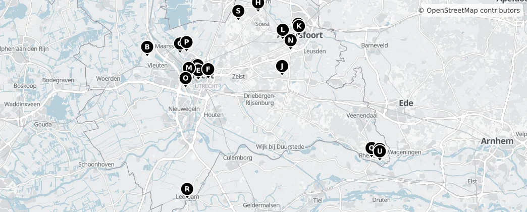 Map of Utrecht