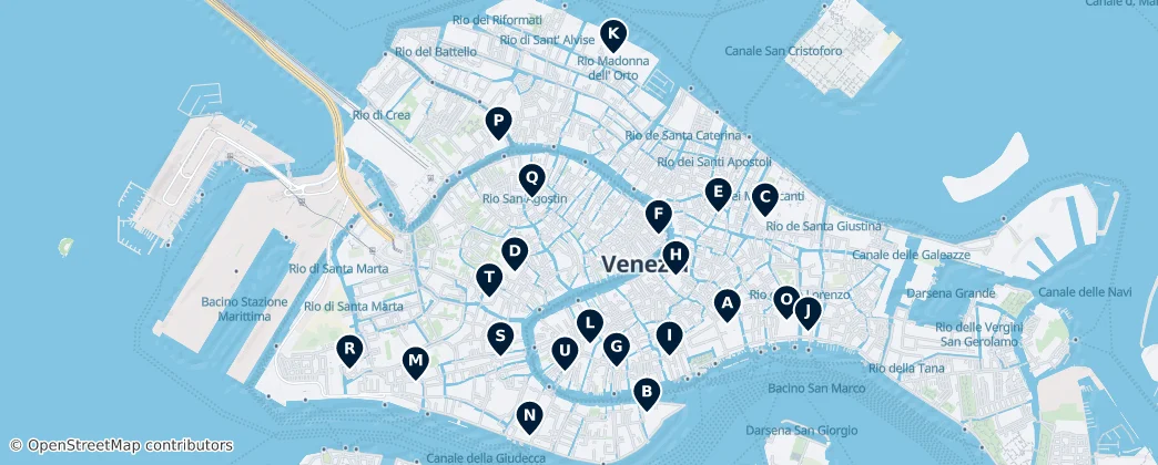 Map of Venezia