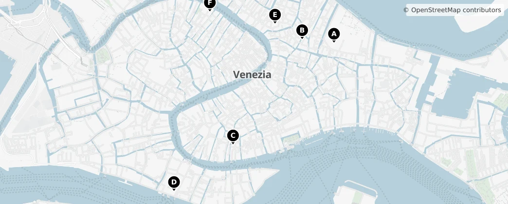 Map of Venezia