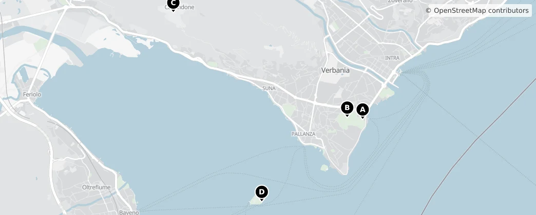 Map of Verbania