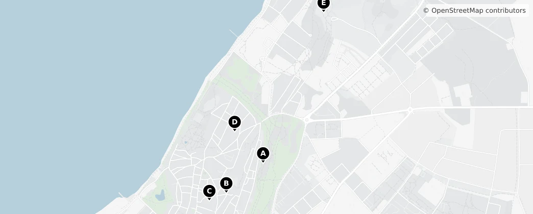 Map of Visby