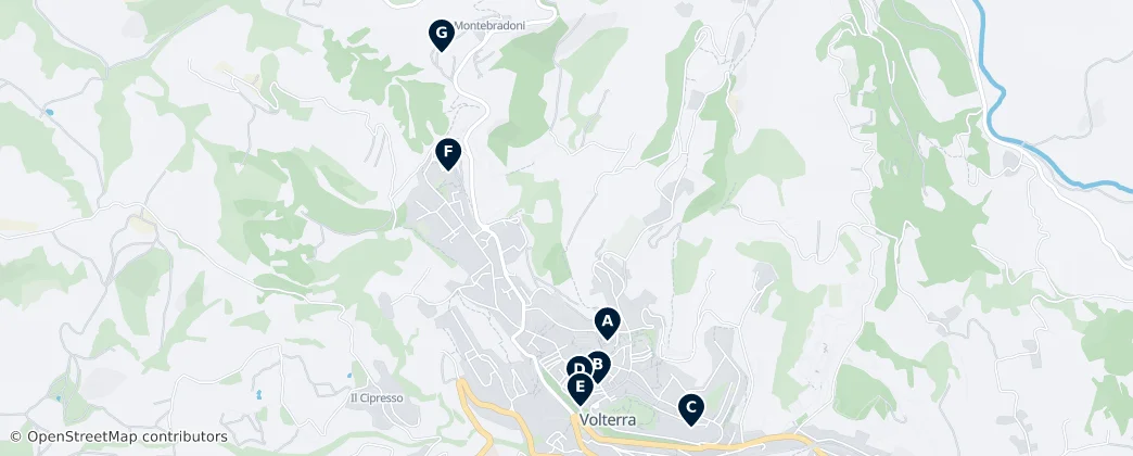 Map of Volterra