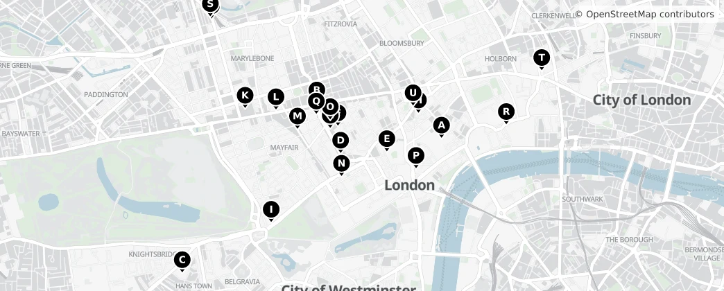 Map of Cité de Westminster