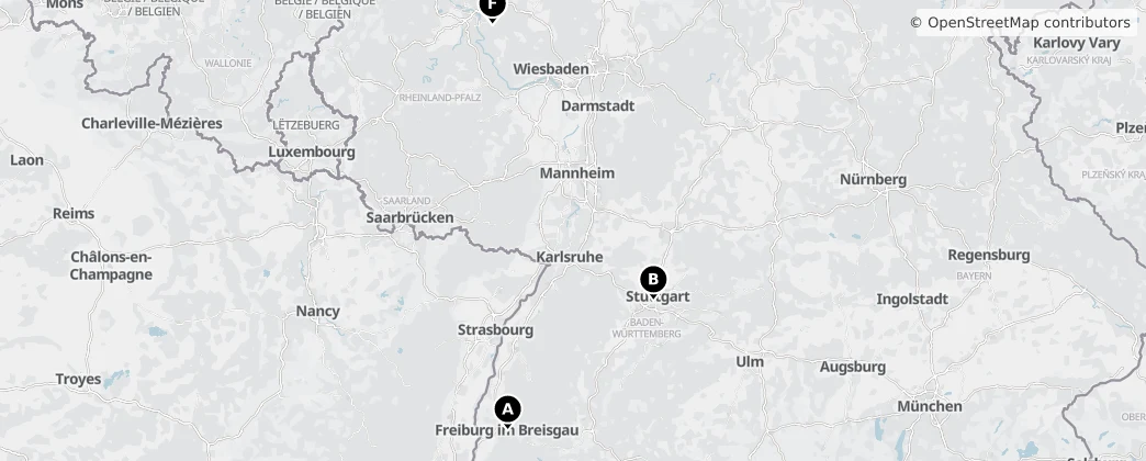 Map of Germany