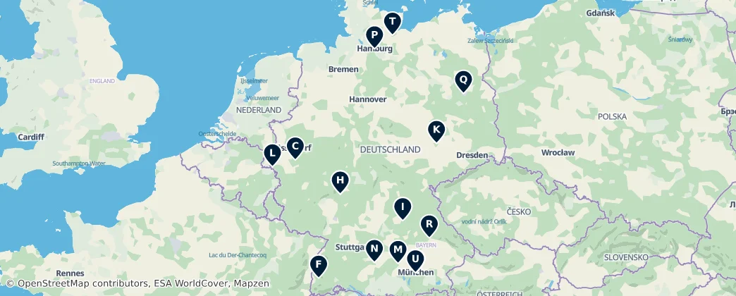 Map of Germany