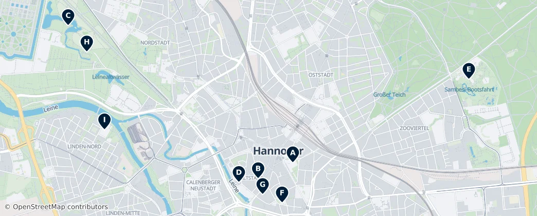 Map of Hanover