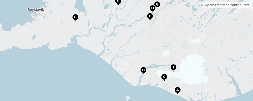 Map of Southern Region