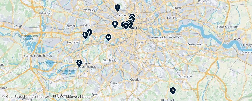 Map of London