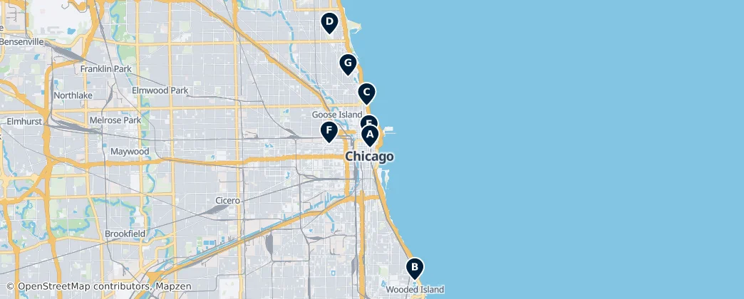 Map of Chicago
