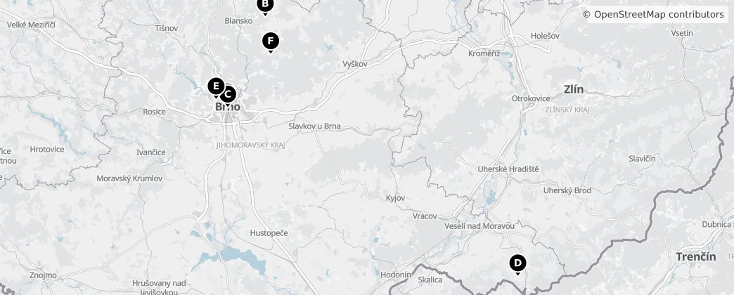 Map of Alsó-Ausztria