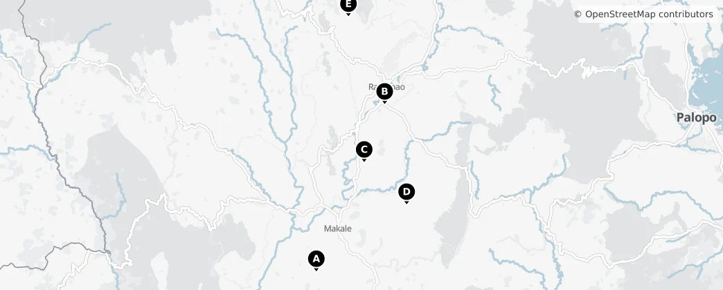 Map of Celebesz
