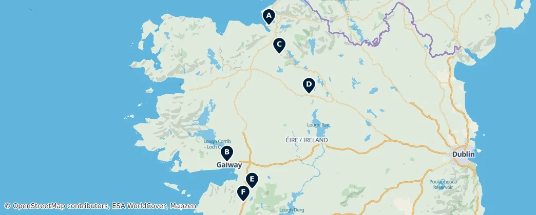 Map of Connacht