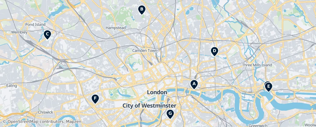 Map of London