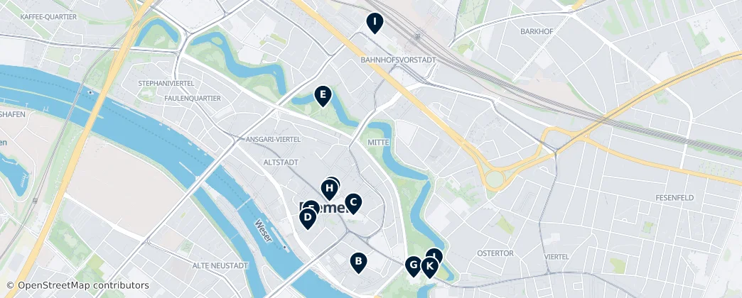 Map of Mitte
