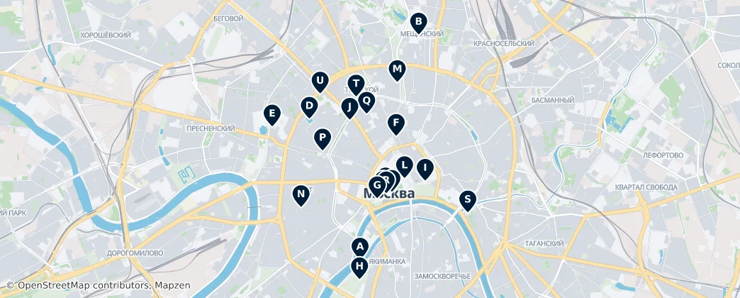 Map of Moszkva