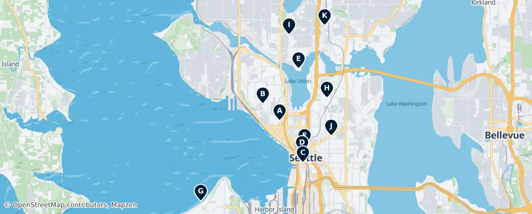 Map of Seattle