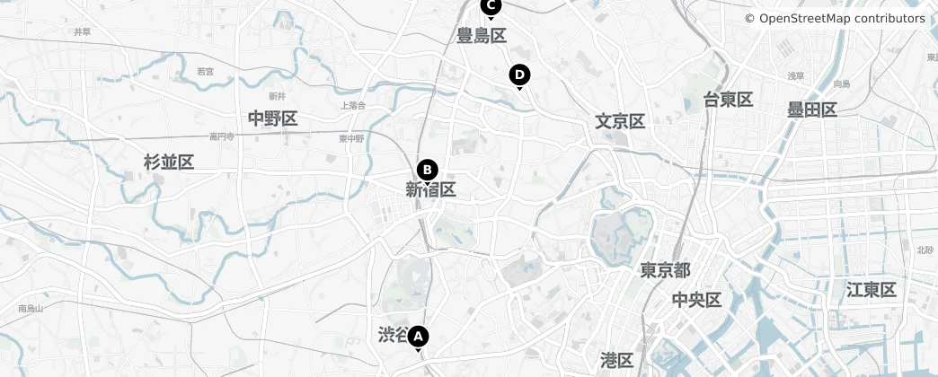Map of Sindzsuku
