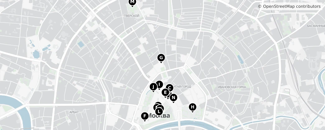 Map of Tverskoy