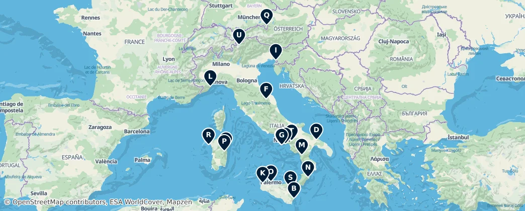 Map of Italy