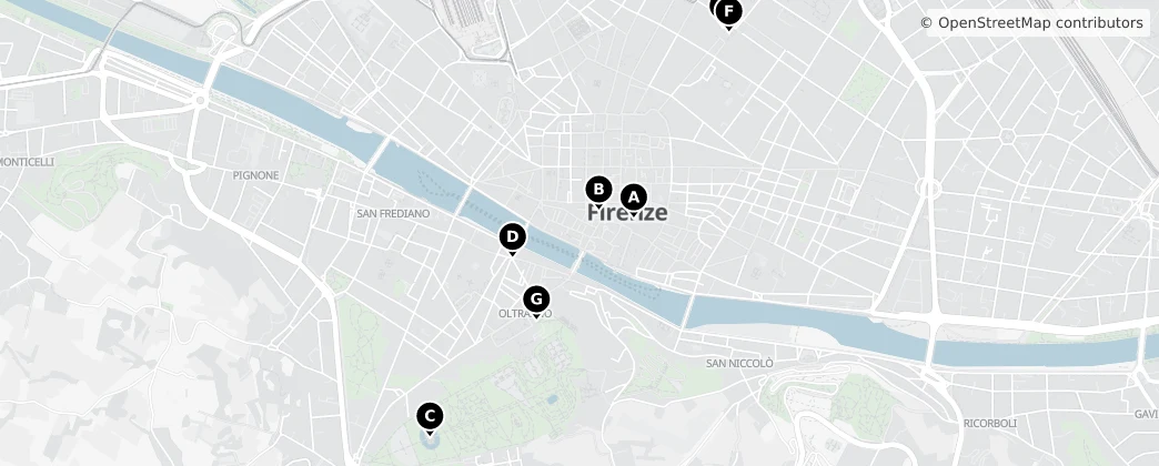 Map of Florence