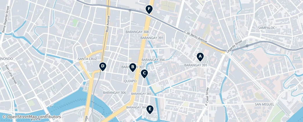 Map of 394