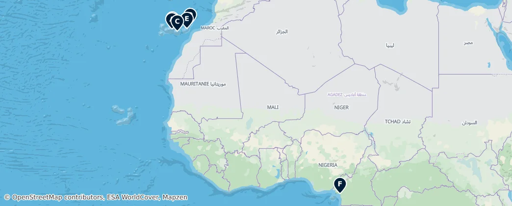 Map of Africa
