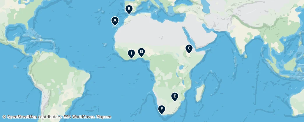 Map of Africa