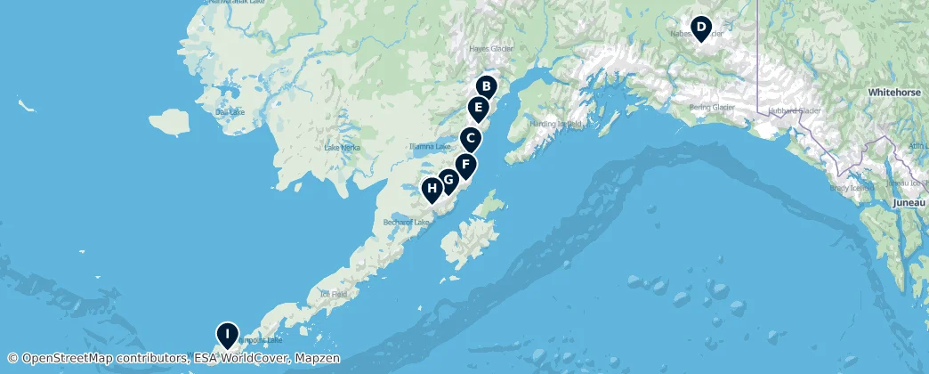 Map of Alaska
