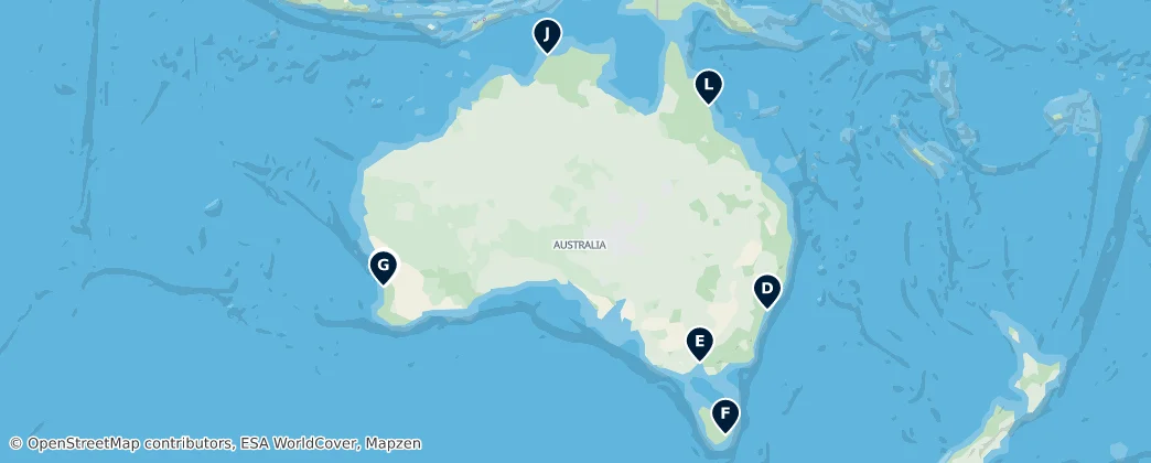 Map of Australia
