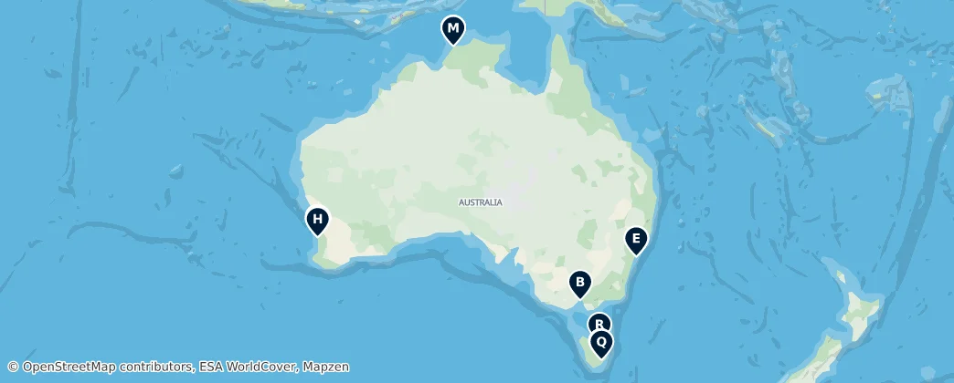 Map of Australia