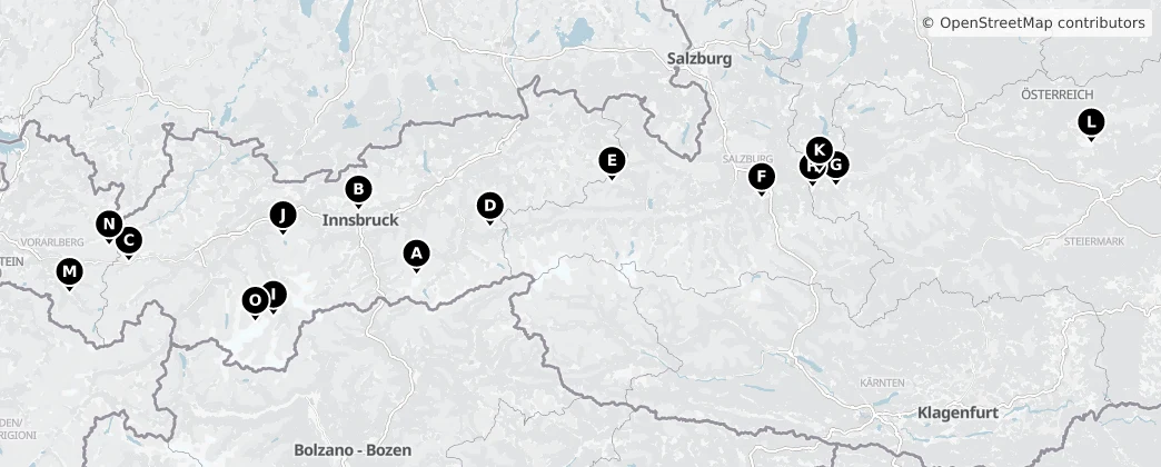 Map of Austria
