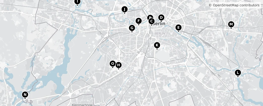 Map of Berlino