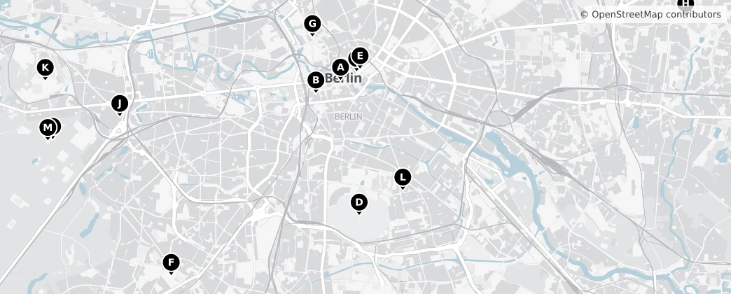 Map of Berlino