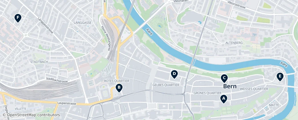 Map of Berna