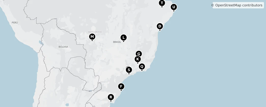 Map of Brasile