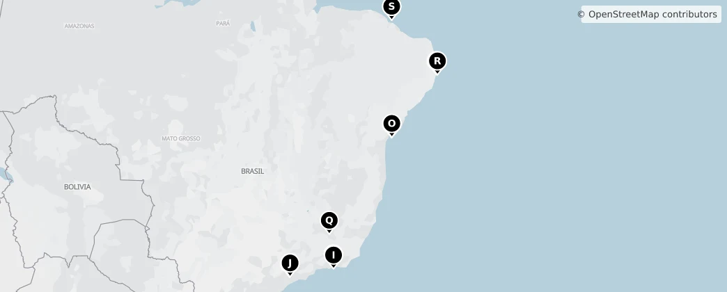 Map of Brasile
