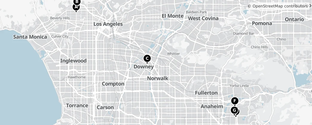 Map of California