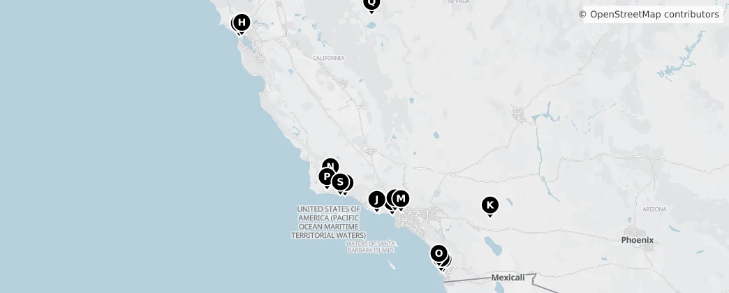 Map of California